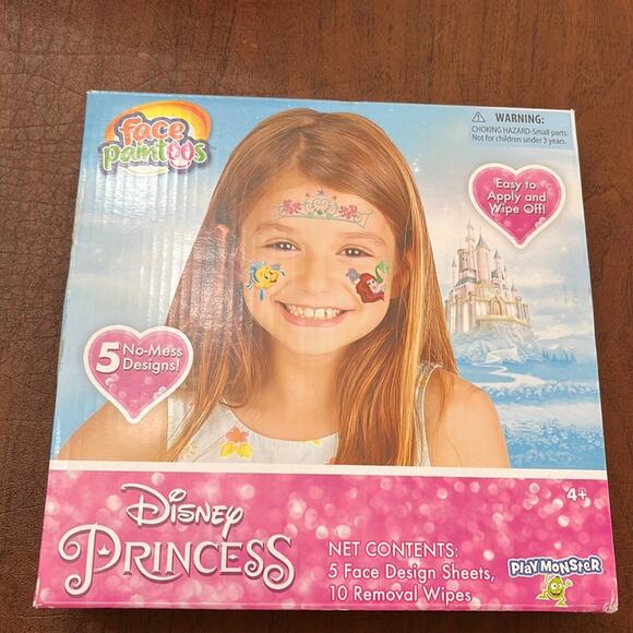 Play Monster Disney Princess Face Paintoos - Picture 1 of 7